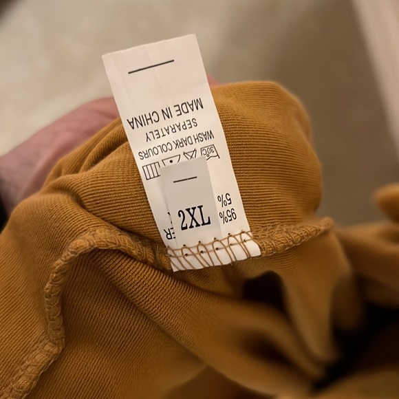 Orange velvet 2 piece dress and duster set - Picture 6 of 7